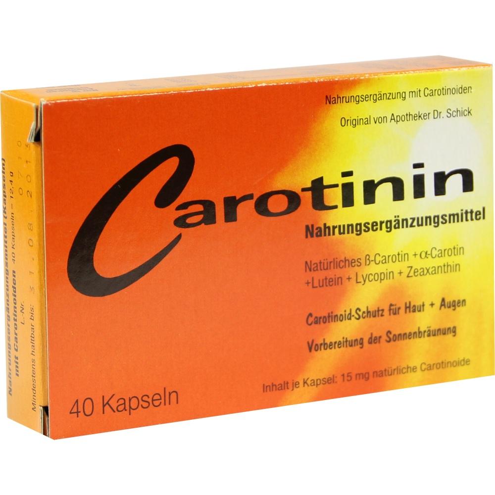 CAROTININ Kapseln 40 St Kapseln