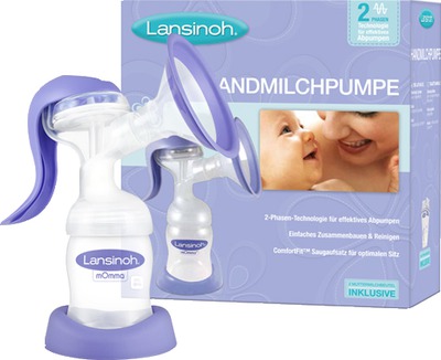 LANSINOH Handmilchpumpe Weithals 1 St