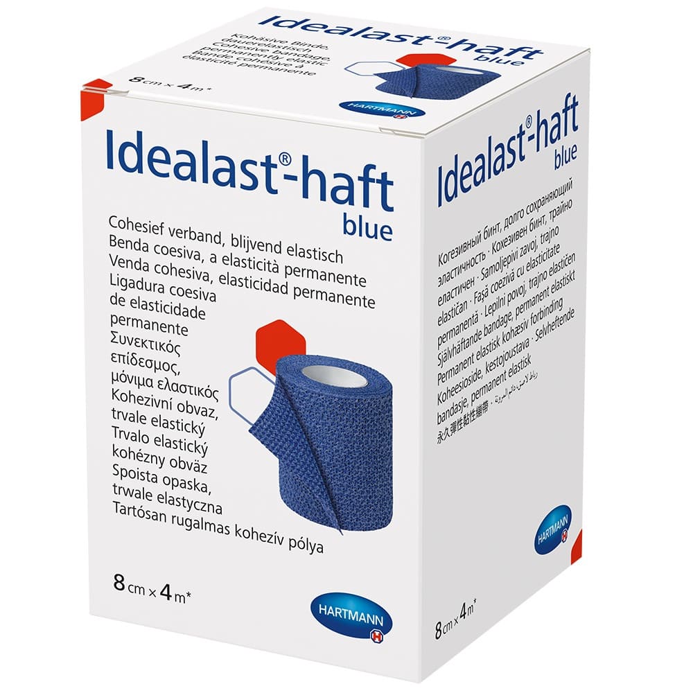 IDEALAST-haft color Binde 8 cmx4 m blau 1 St Binden