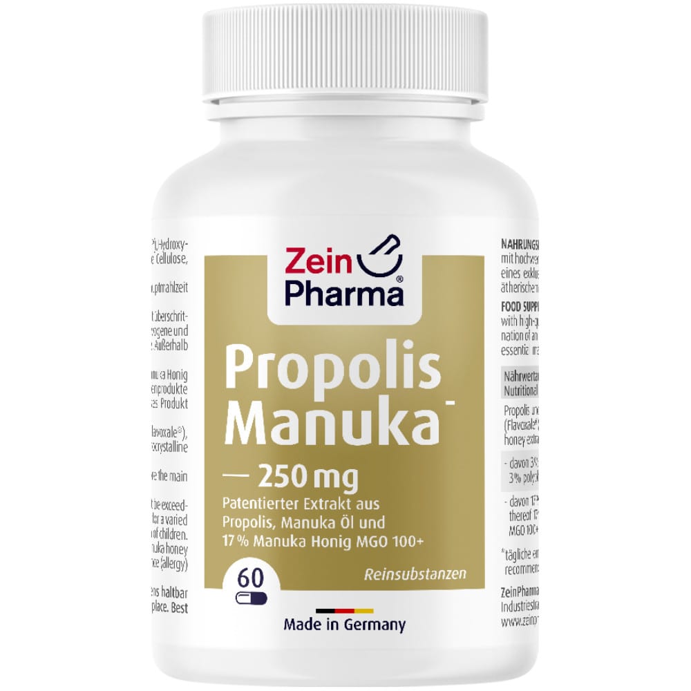 Zein Pharma Propolis Manuka 250 mg 60 St Kapseln