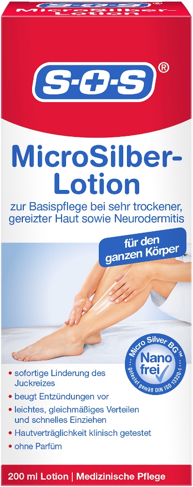 SOS MicroSilber-Lotion 200 ml Lotion