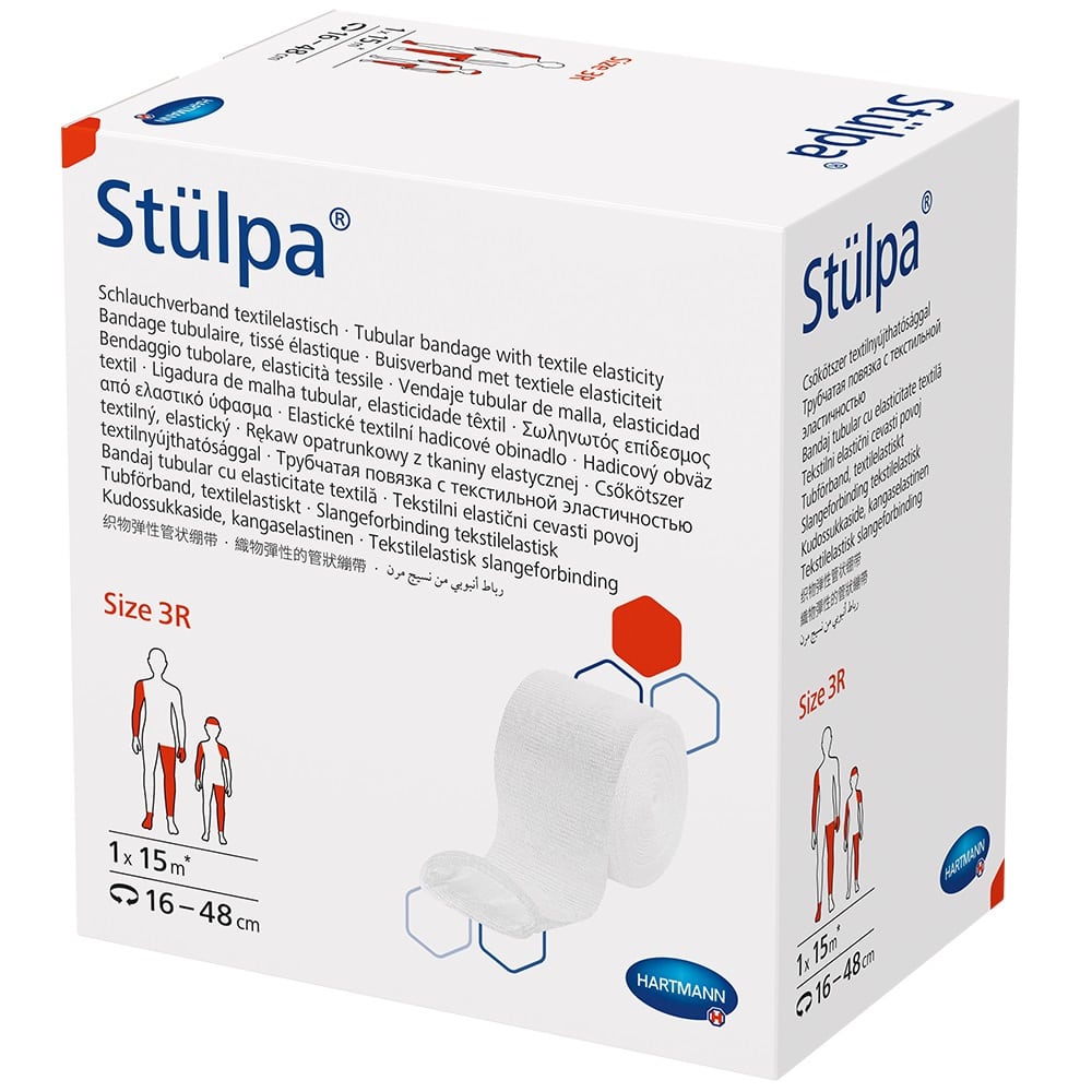 Stülpa Rolle 3R 15x18cm Fuß/Arm/Kopf 1 St Verband