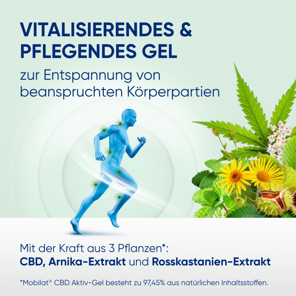 Mobilat CBD AKTIV-GEL 100 ml Gel