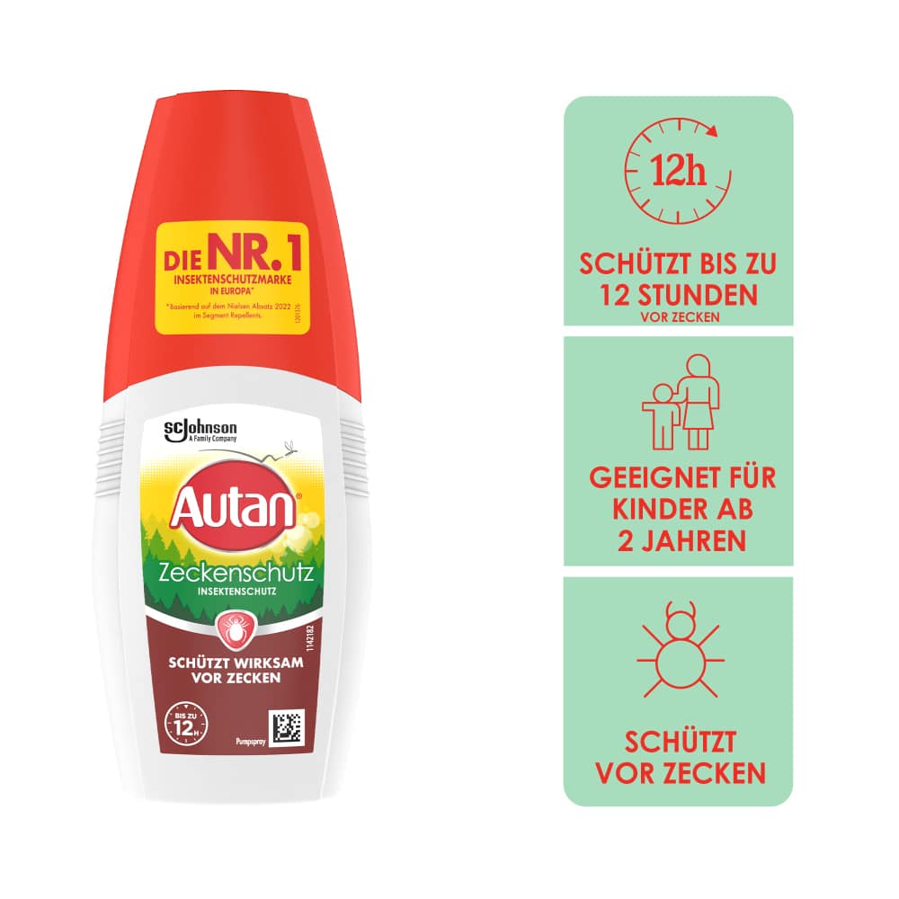 Autan Zeckenschutz Pumpspray 100 ml Spray