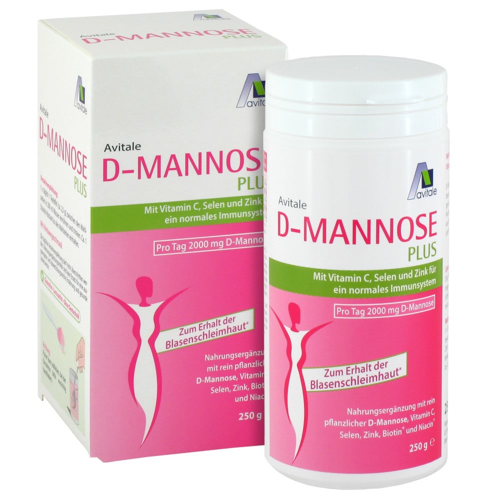 Avitale D-MANNOSE PLUS Pulver 250 g Pulver