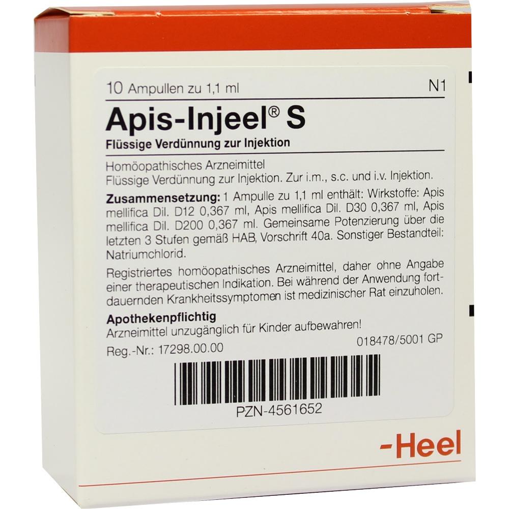 APIS INJEEL S Ampullen 10 St Ampullen