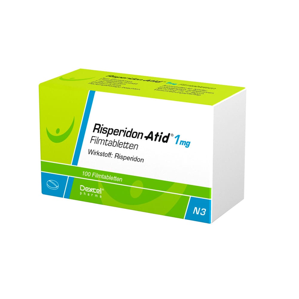 Risperidon Atid 0,5mg 100 St Filmtabletten