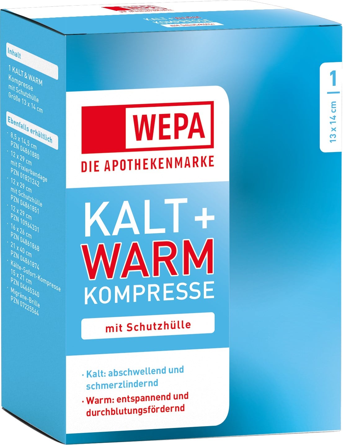 KALT-WARM Kompresse 13x14 cm 1 St Kompressen