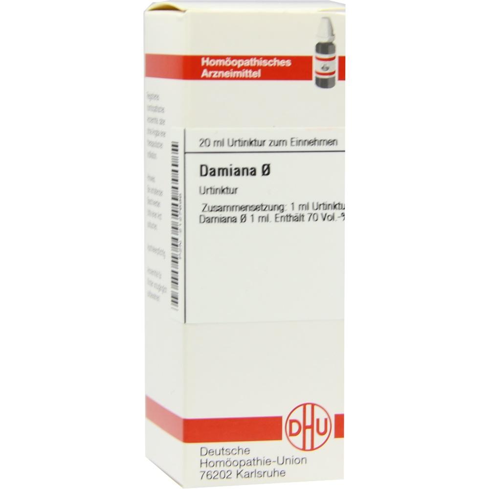 DAMIANA Urtinktur D 1 20 ml Dilution