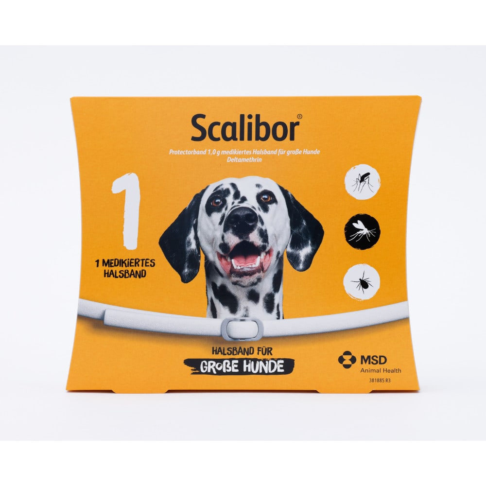 Scalibor HALSBAND FÜR GROßE HUNDE 1 St Halsband