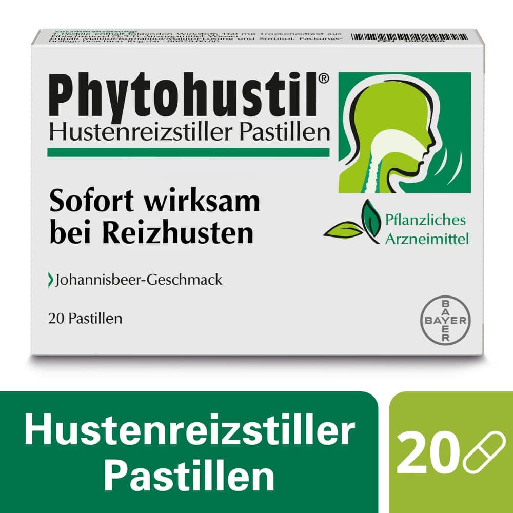 Phytohustil Hustenreizstiller Pastillen 20 St Pastillen