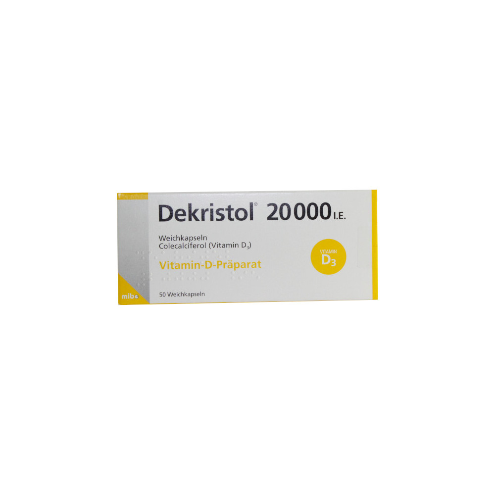 Dekristol 20.000 I.E.  50 St Weichkapseln