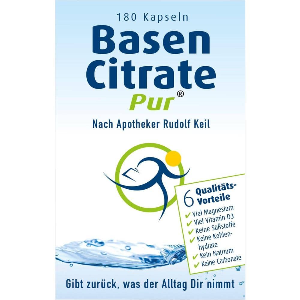 MADENA Basen Citrate Pur 180 St Kapseln