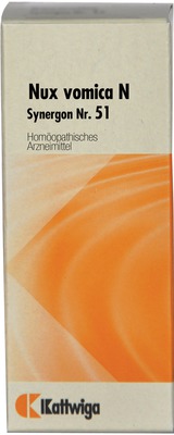 SYNERGON KOMPLEX 51 Nux Vomica N Tropfen 50 ml Tropfen