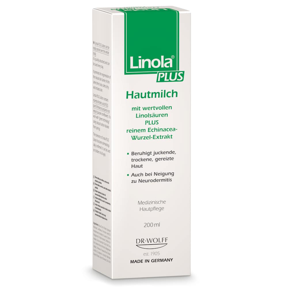 Linola PLUS Hautmilch - Körperlotion 200 ml Lotion