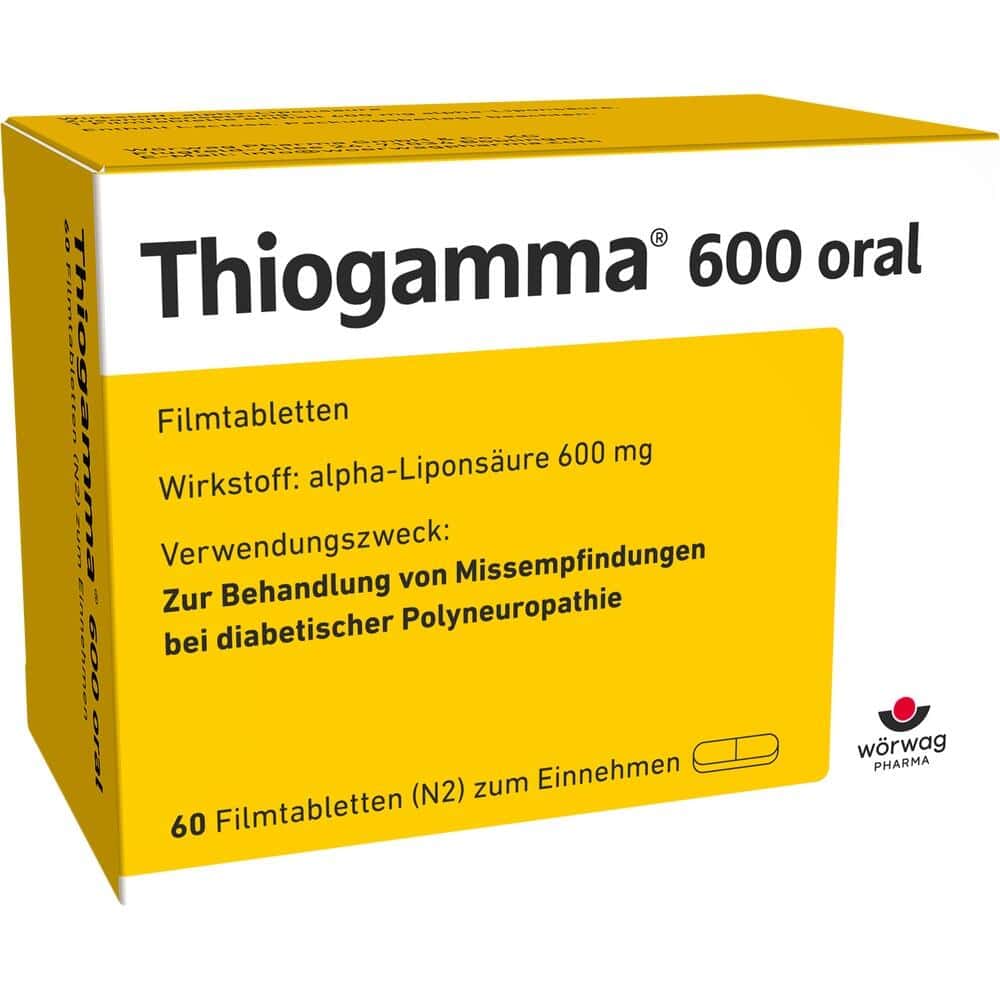 Thiogamma 600 oral 60 St Filmtabletten