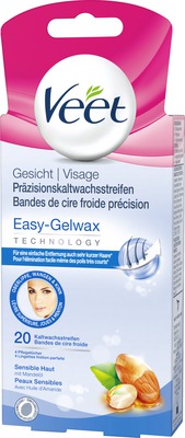 VEET Kaltwachs-Streifen Gesicht 20 St Streifen
