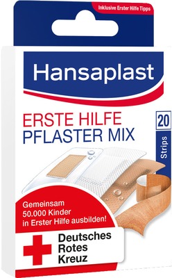 Hansaplast ERSTE HILFE MIX PACK 20 St Pflaster