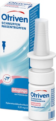 Otriven SCHNUPFEN NASENTROPFEN 0,25mg/ml Säuglinge & Kleinkinder  10 ml Nasentropfen