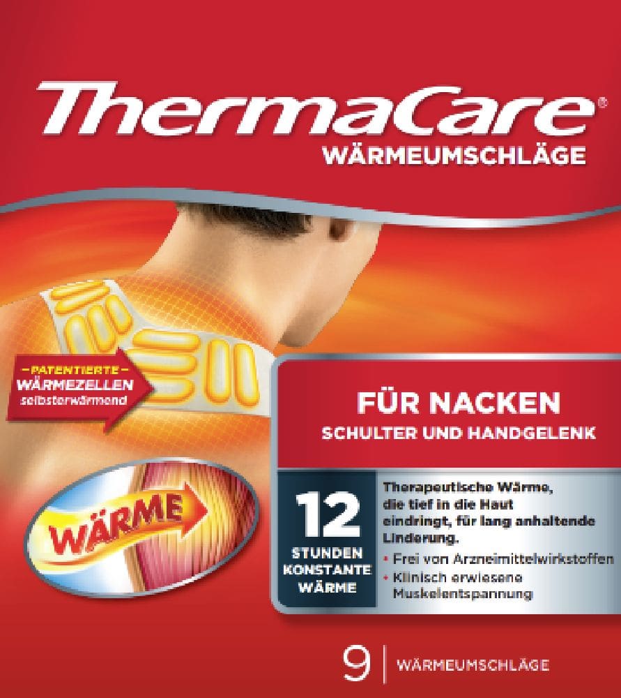 ThermaCare WÄRMEAUFLAGEN FÜR NACKEN & SCHULTER 9 St