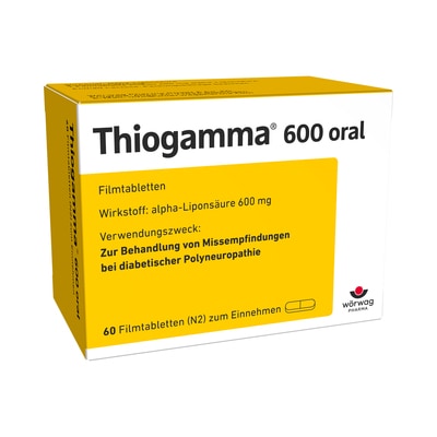 Thiogamma 600 oral 60 St Filmtabletten