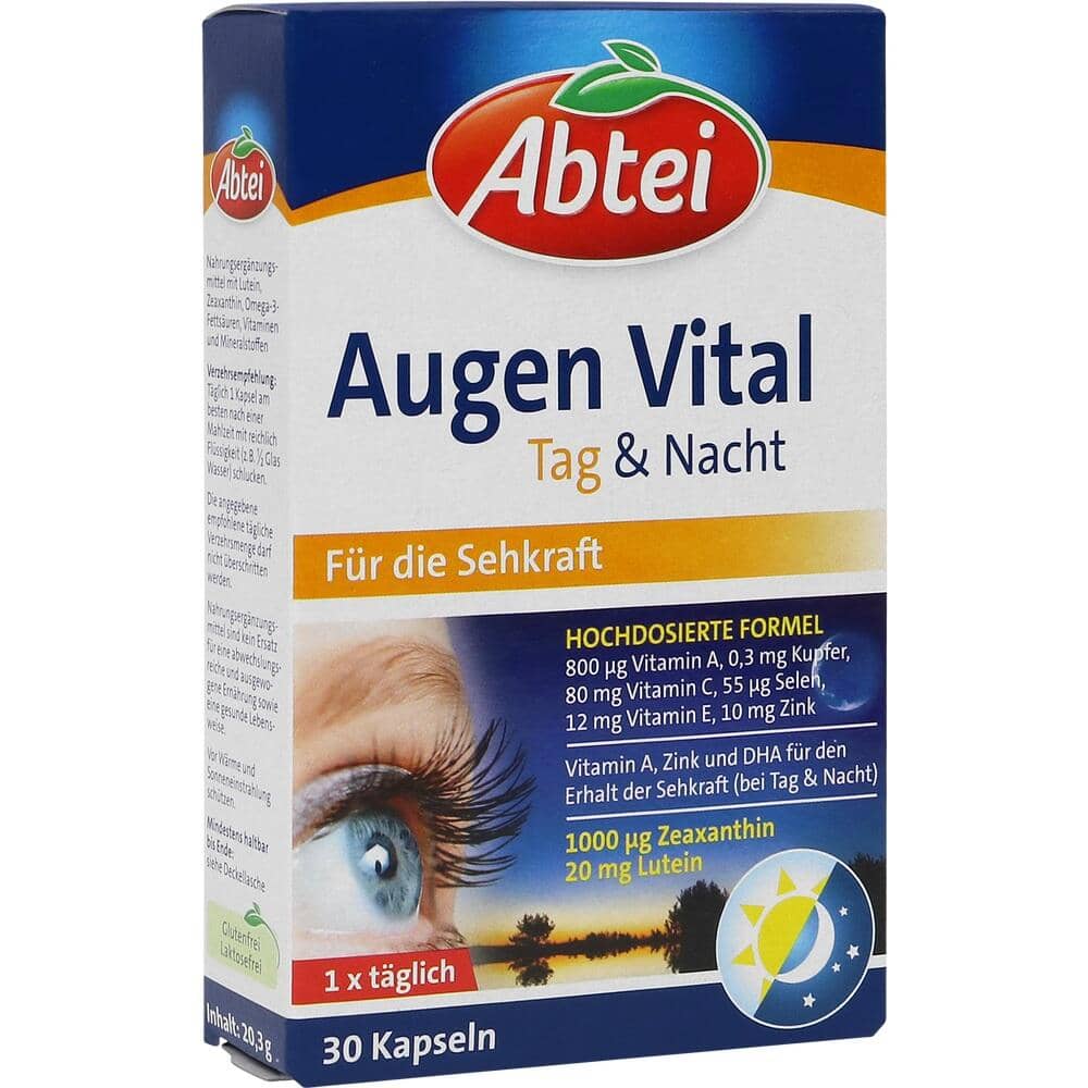 Abtei Augen Vital Tag & Nacht  30 St Kapseln