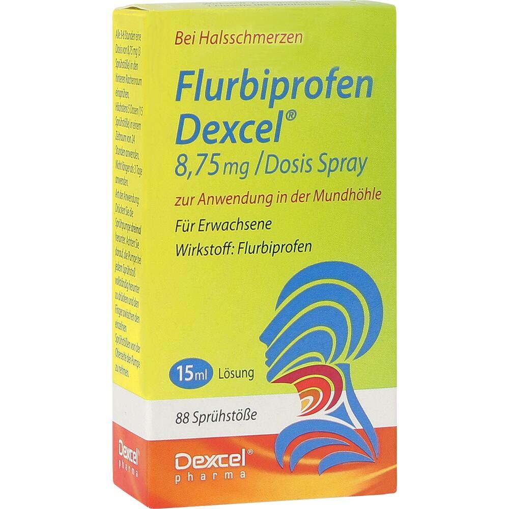 Flurbiprofen Dexcel gegen Halsschmerzen 15 ml Spray