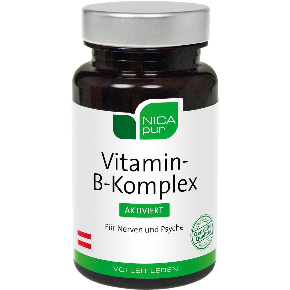 NICApur Vitamin B-Komplex  60 St Kapseln