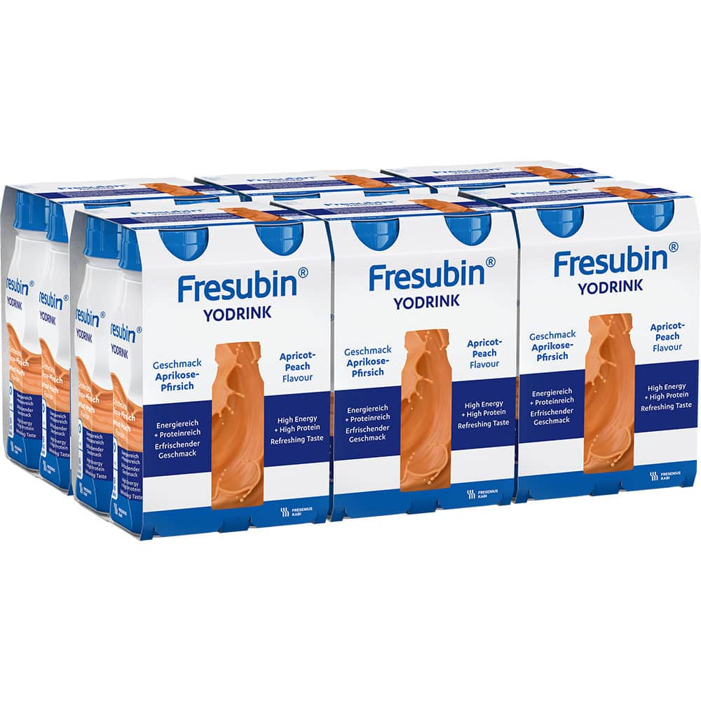 Fresubin YoDrink Aprikose-Pfirsich 24X200 ml Flüssigkeit 24X200 ml