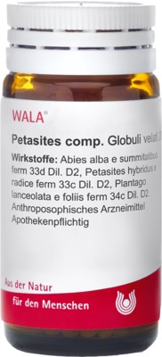 WALA Petasites comp. Globuli 20 g Globuli