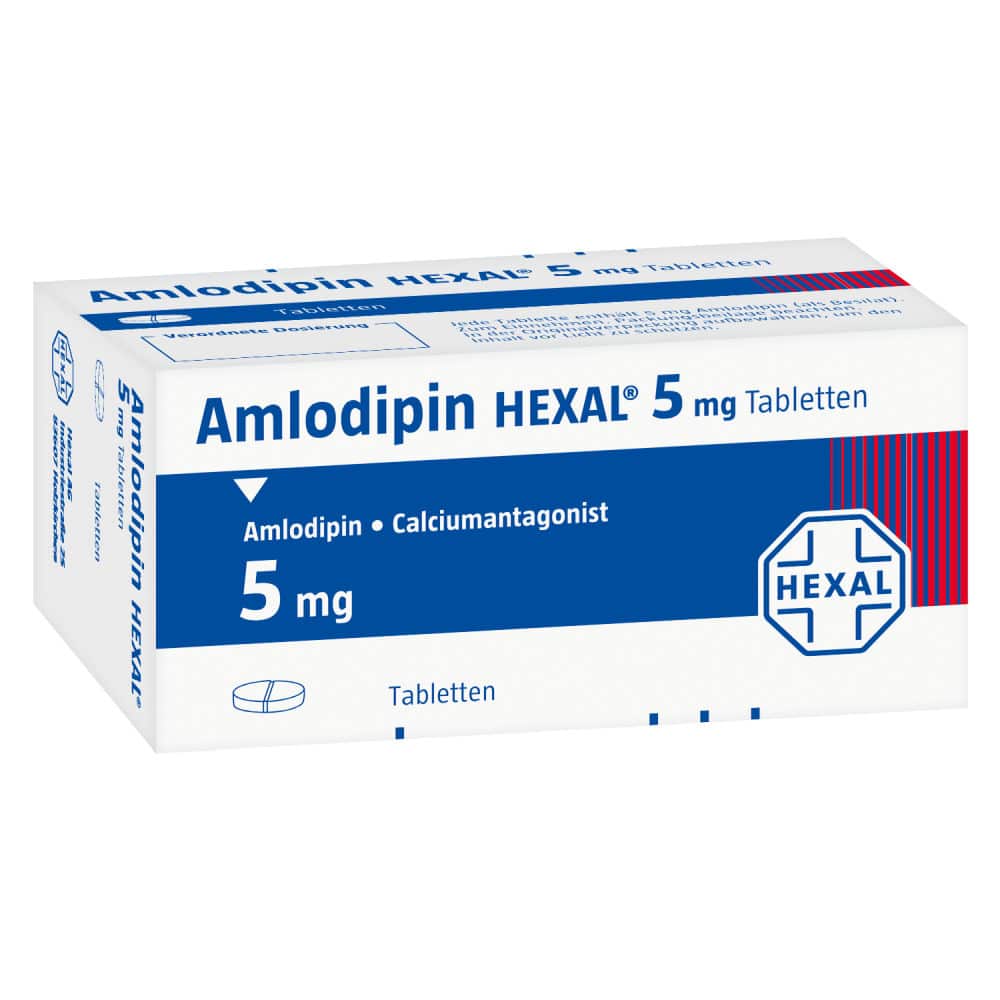 Amlodipin HEXAL 5mg 100 St Tabletten