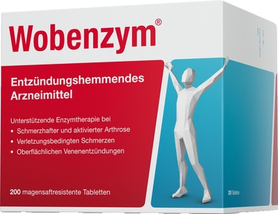 Wobenzym 200 St Tabletten magensaftresistent