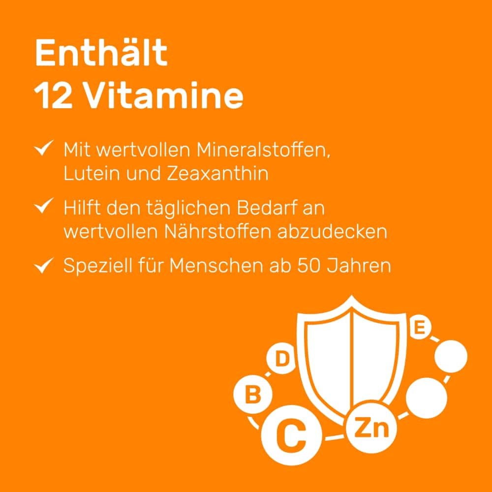 EUNOVA MULTIVITAMIN LANGZEIT 50+  60 St Kapseln