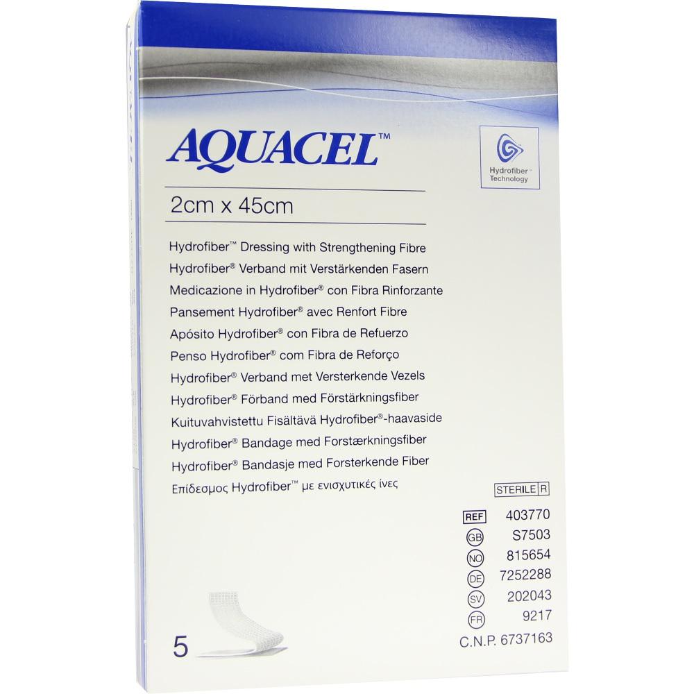AQUACEL HYDROsorption 2x45 cm Tamponaden 5 St Tamponaden