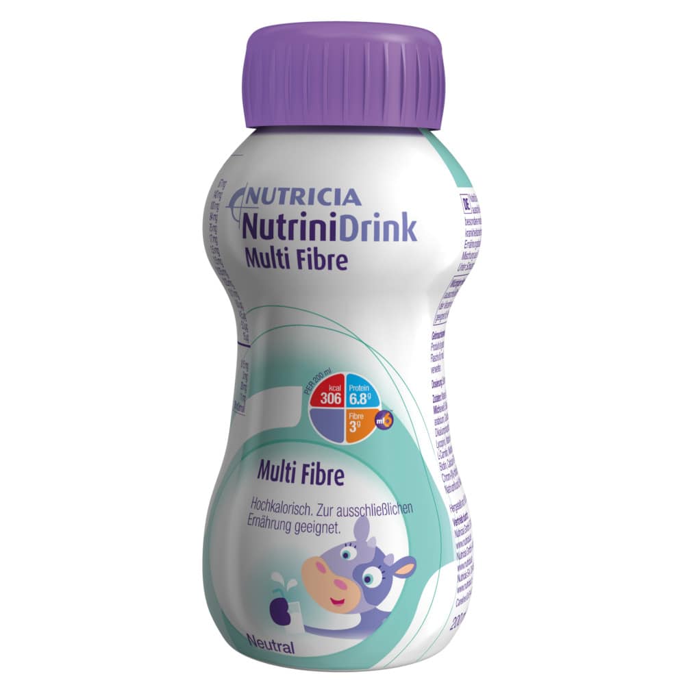 NutriniDrink Multi Fibre Neutral 200 ml Flüssigkeit