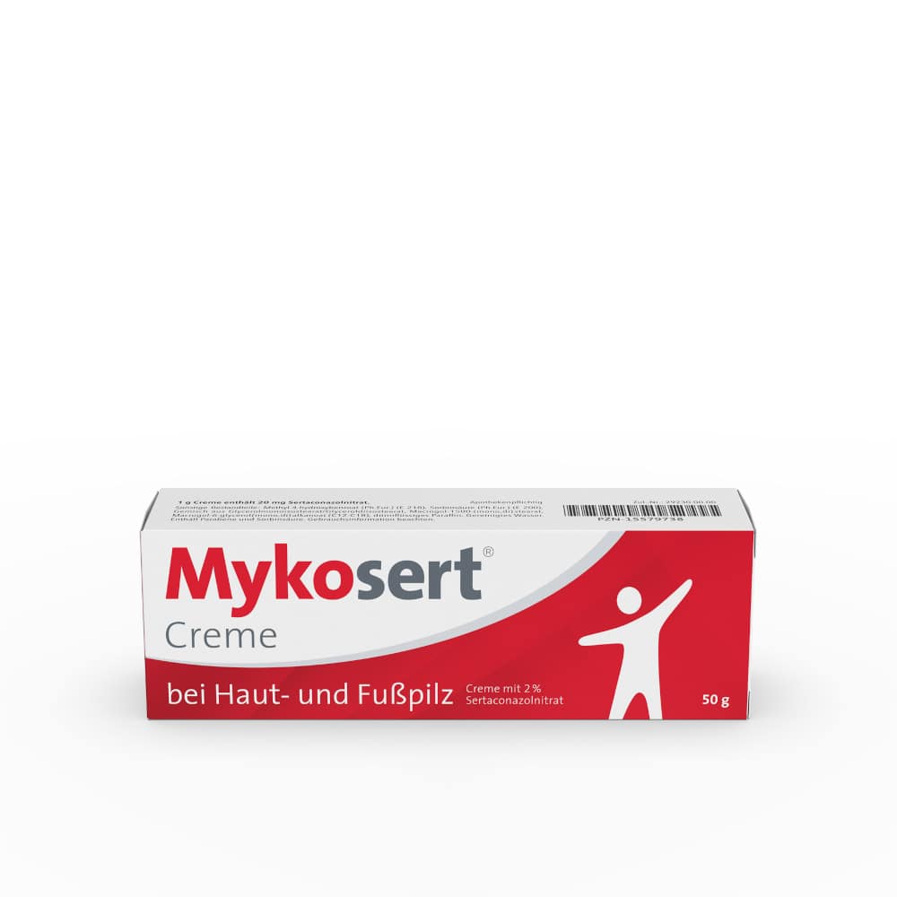 Mykosert Creme bei Haut- und Fußpilz 50 g Creme