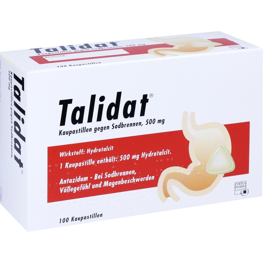 Talidat Kaupastillen gegen Sodbrennen 100 St Pastillen