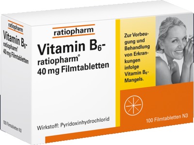 VITAMIN B6 ratiopharm 40 mg  100 St Filmtabletten