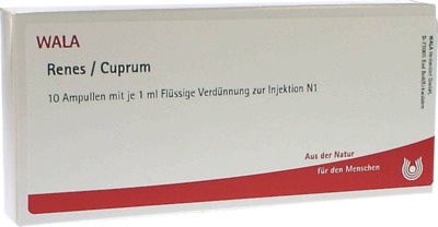 WALA Renes/Cuprum 10X1 ml Ampullen