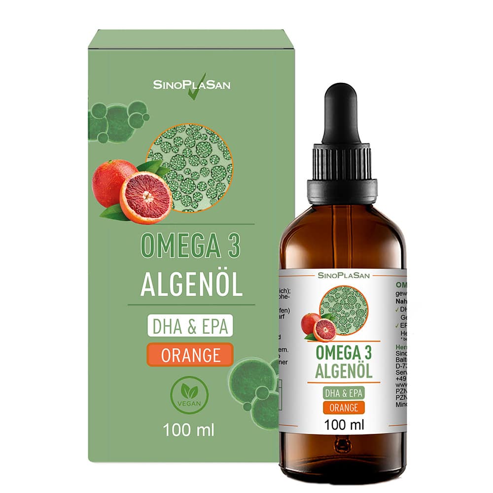 SinoPlaSan Omega-3 Algenöl 100 ml Öl