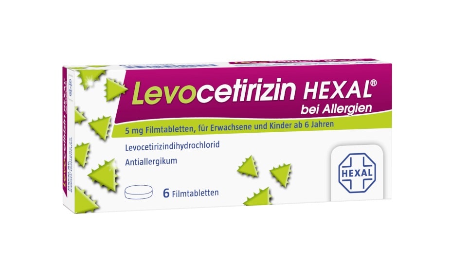 Levocetirizin HEXAL  6 St Filmtabletten