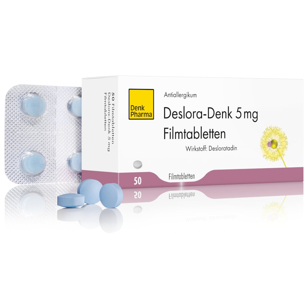 Deslora-Denk 5mg 50 St Filmtabletten