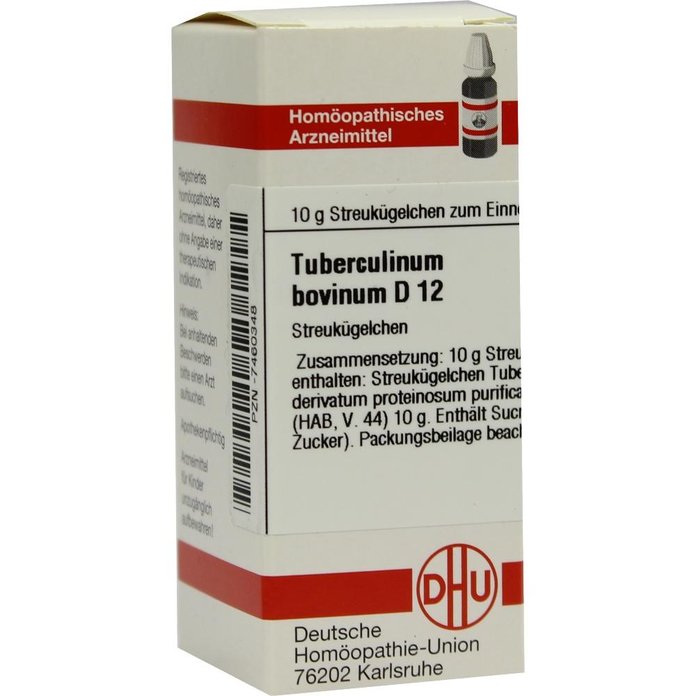TUBERCULINUM BOVINUM D 12 Globuli 10 g Globuli