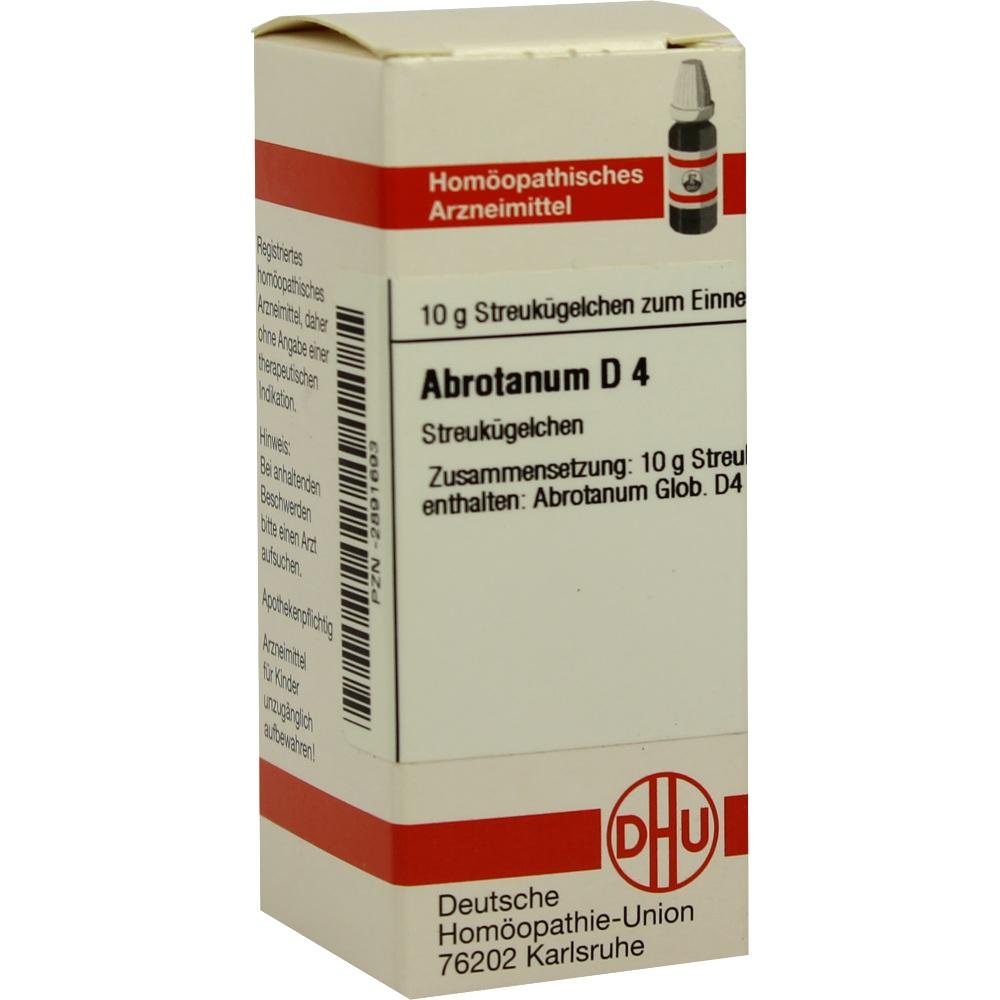 ABROTANUM D 4 Globuli 10 g Globuli