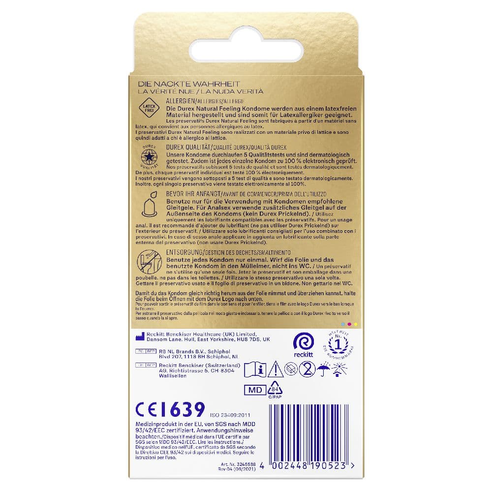 durex NATURAL FEELING 8 St Kondome