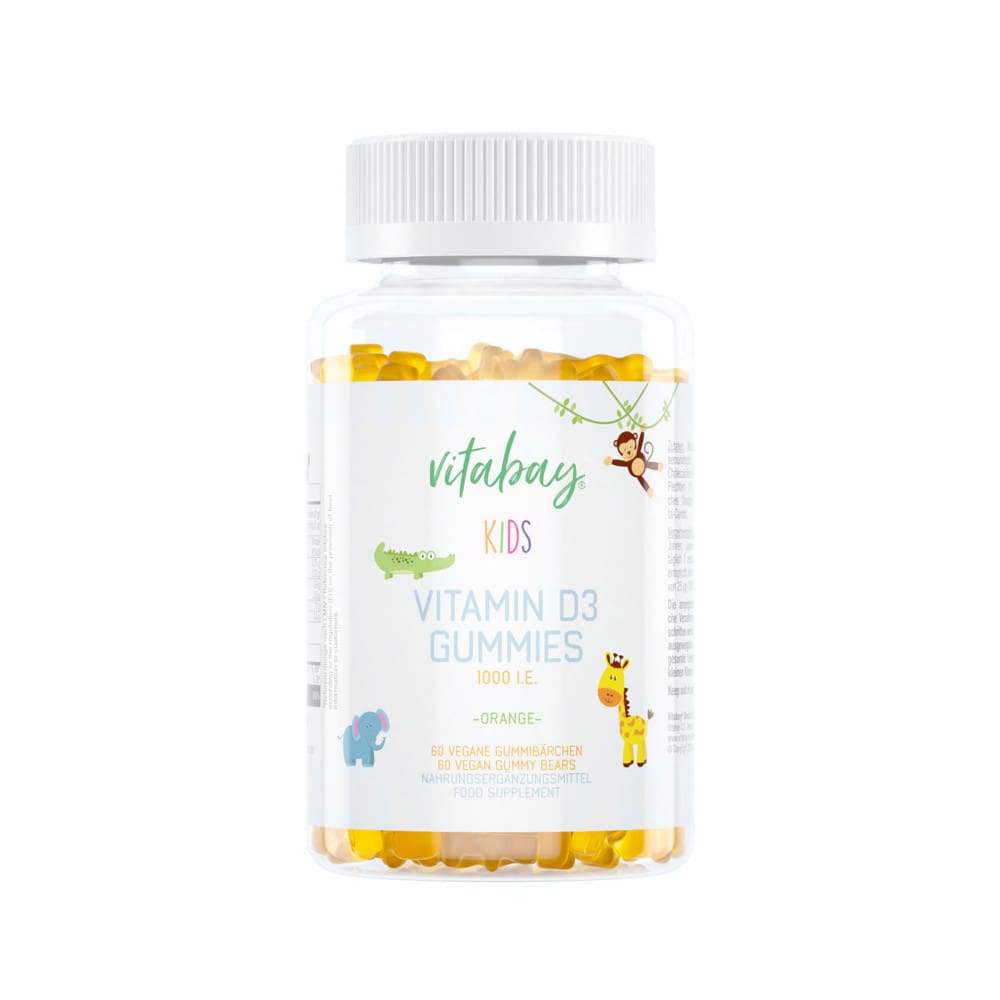 Vitabay KIDS VITAMIN D3 GUMMIES 1000 I.E. ORANGE 60 St Kaudragees
