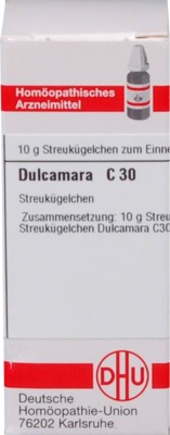 DULCAMARA C 30 Globuli 10 g Globuli