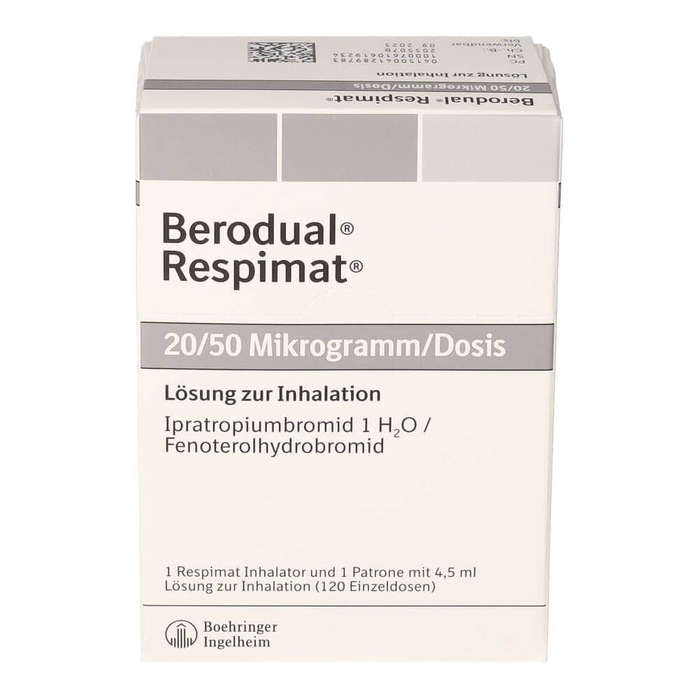 Berodual Respimat 20/50 Mikrogramm/Dosis 4.5 ml Inhalationslösung
