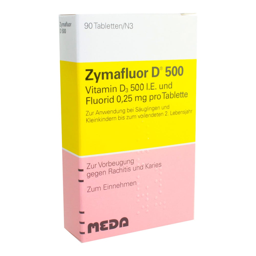 Zymafluor D 500 90 St Tabletten