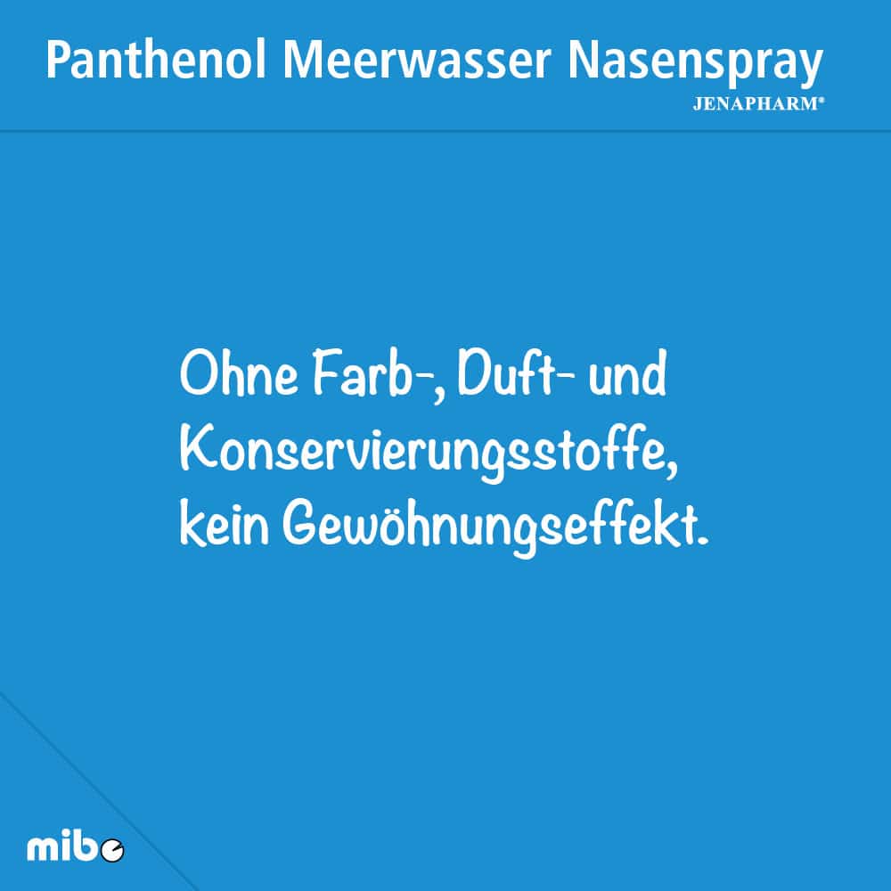 PANTHENOL Meerwasser JENAPHARM 20 ml Nasenspray